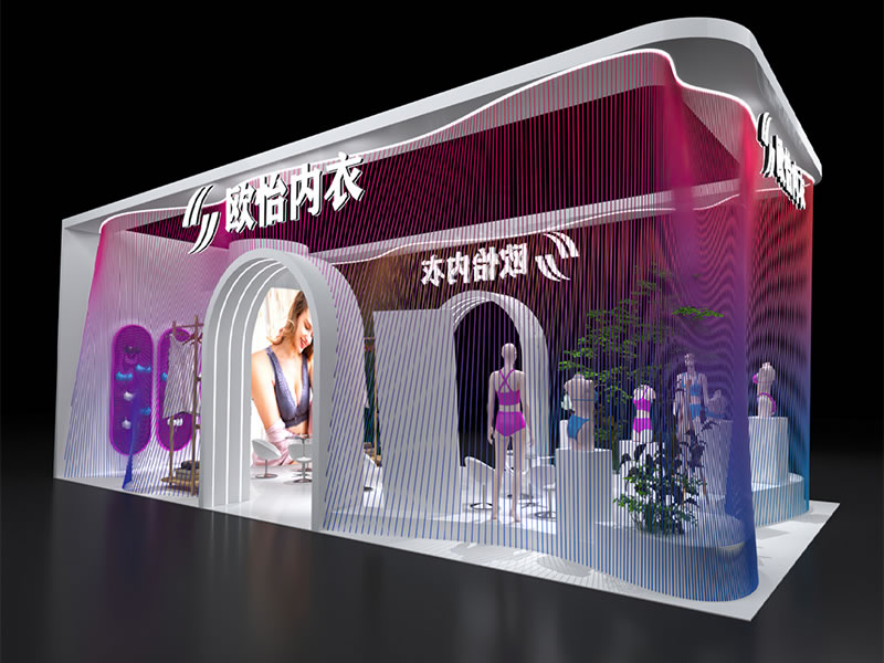 服装展台搭建